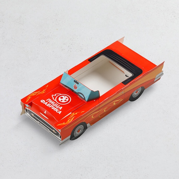 Картонная машинка