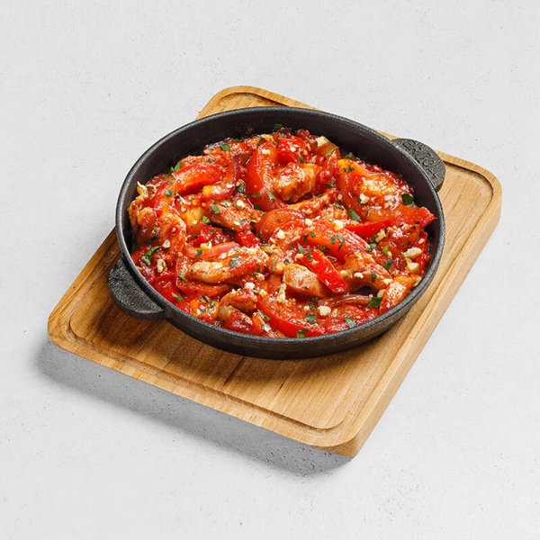 Чашушули с курицей