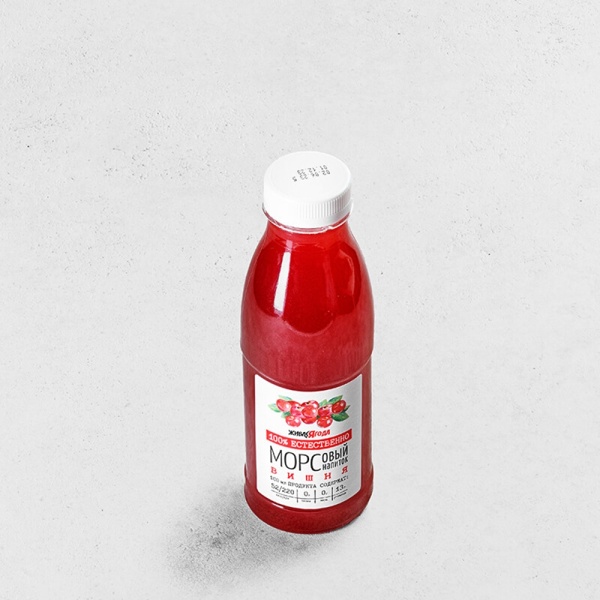 Морс "Живая ягода" 0,45л