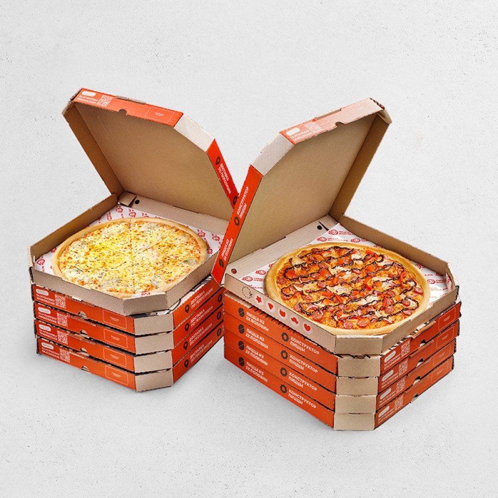 Десять больших пицц