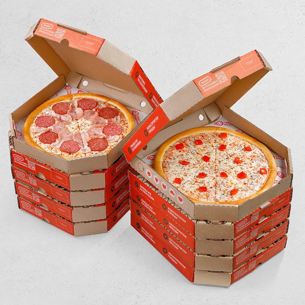 Десять средних пицц