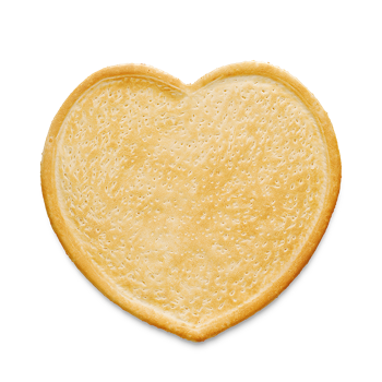 В форме сердца