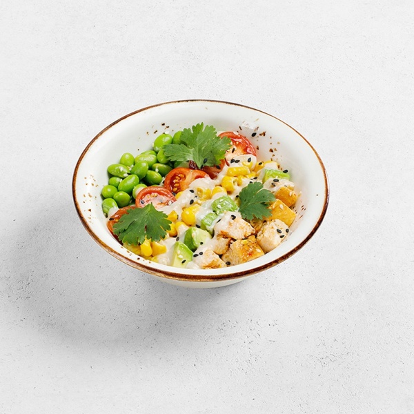 Поке с курицей