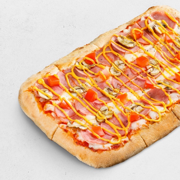 Ветчина и грибы