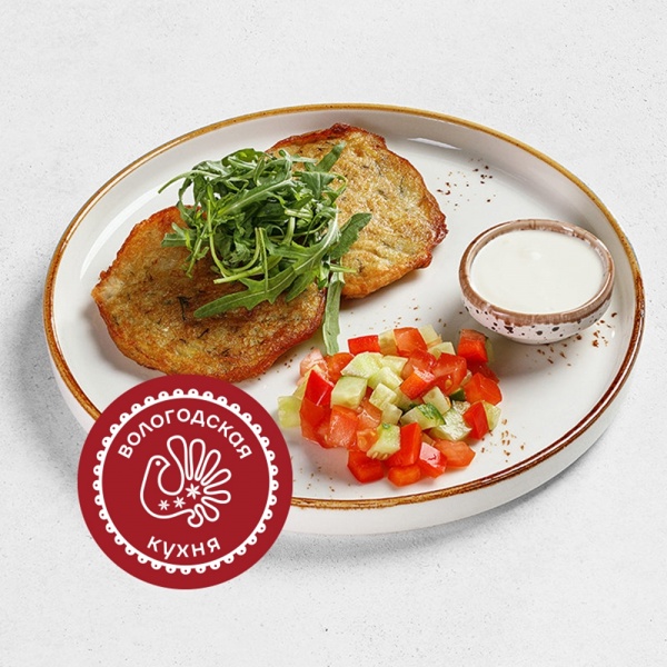 Драники по-вологодски