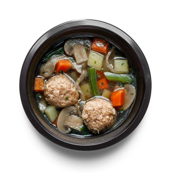 Грибной суп с фрикадельками