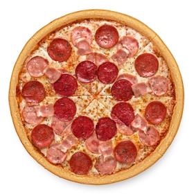 Пицца Мясное плато большая - бесплатная доставка домой и в офис