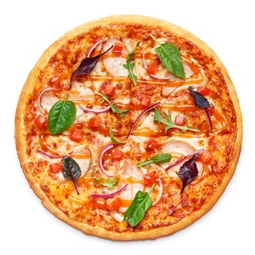 Пицца Индеано средняя - бесплатная доставка домой и в офис