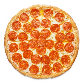 Пицца Пепперони пышная с бесплатной доставкой