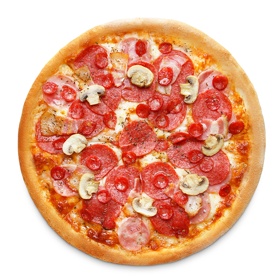 Пицца С копченостями римская с бесплатной доставкой