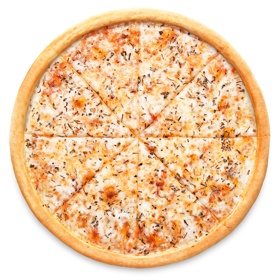 Пицца Сырная средняя с бесплатной доставкой