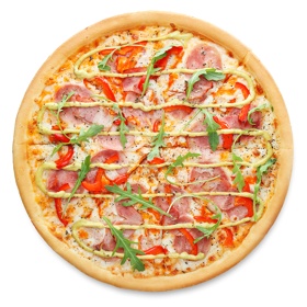 Пицца Французская большая - бесплатная доставка домой и в офис