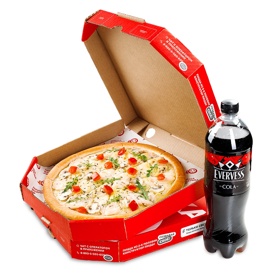 Комбо Две пиццы и напиток с бесплатной доставкой