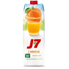 Сок J7 Апельсиновый 0.97л