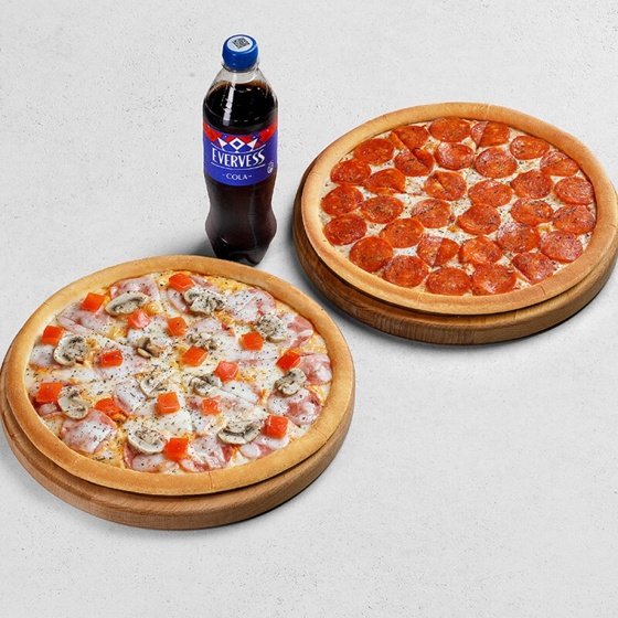 Для всей семьи! Быстрая доставка пиццы, роллов, воков и не только ...